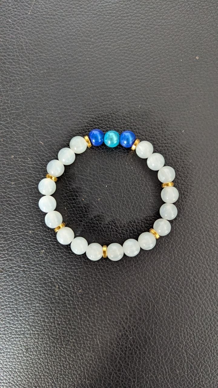 Armband 'Sonnenwandler' – UV-Farbeffekt, Handarbeit-Unikat